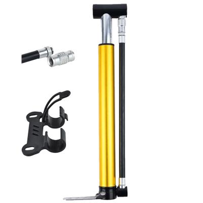 China 2022 Hot Sale Aluminum/Alloy Mountain Bike Bicycle Repair Machines Mini Floor Pump for sale