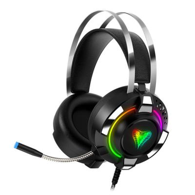 China Gaming Headset For Newest PC Auriculares Para Juego de PS5 ps4 Bogoodwill Wired Gaming Gamer Earphone Gaming Headset With Detachable Mic And Rgb Light for sale