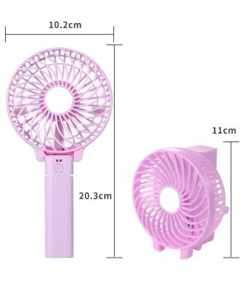 China Portable Mini Rechargeable Battery Operated Cooling USB Fan Electric Home Outdoor Travel Tabletop Personal Portable Handheld Fan Small for sale