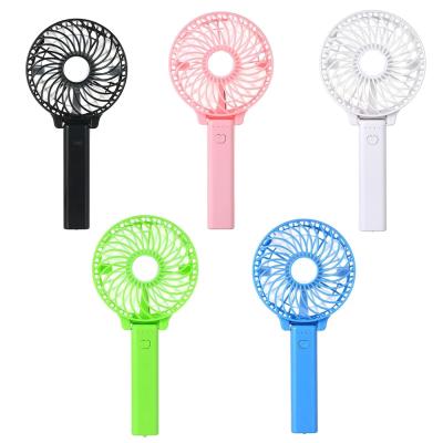 China 2020 factory rechargeable mini handheld electric table fan foldable portable USB stand cheap fan for sale