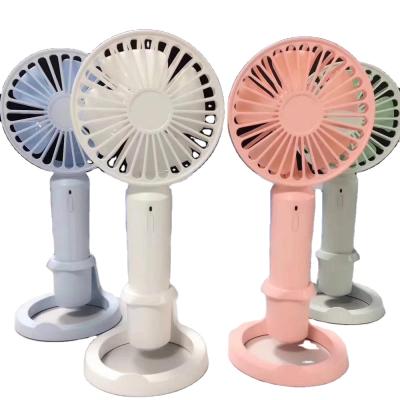 China Hand Held Battery Fan Promotion Customized Customized Designs Portable Mini Electric Rechargeable Hand Held Fan for sale