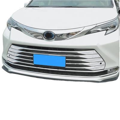 China Luxury And Business Auto Exterior Kits Decorative Trims To Front Grille Car Grille For Toyota Sienna for sale