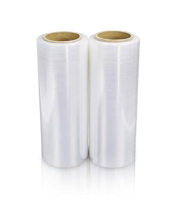 China Industry Stretched Plastic Film 50cm Wide Plastic Film Big Roll Cling Film PE Industry for sale