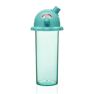 China 2021 cartoon children's soup cup portable plastic water cup modern camping outdoor water bottle wholesale water bottle for sale