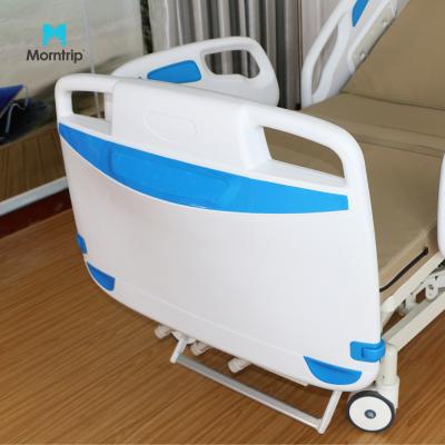 China Best Quality Care Manual Crank 3-5 Crank Medical Infant Electric Adult Multi Function ABS CPR Electric Hospital Bed for sale