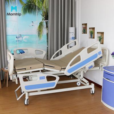 China ABS Newly Listed Fully Electric Automatic Hospital Bed Nursing Home Triple Function Medical Use for sale