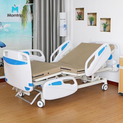 China Good Price 2/3/5/7 Functions ABS Electric Single Flip Ward Bed Hospital Bed With CE Approved for sale