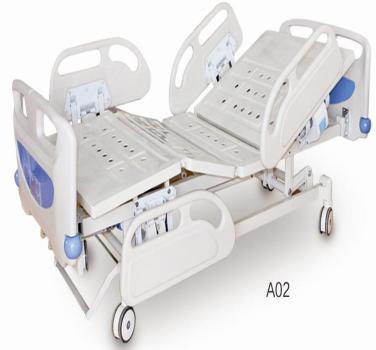 China ABS Made In China High Quality Multi Function Hospital Equipment ABS Manual Nursing Flat Patient Bed for sale