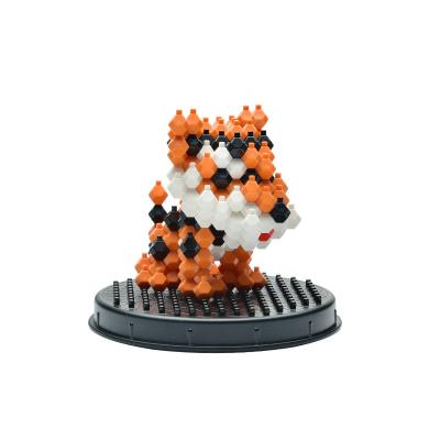 China Construction Toy KADELE Brand Building Toy KADELE 3D Animal Modular Diy 3D Animal Modular Game Toy Brick for sale