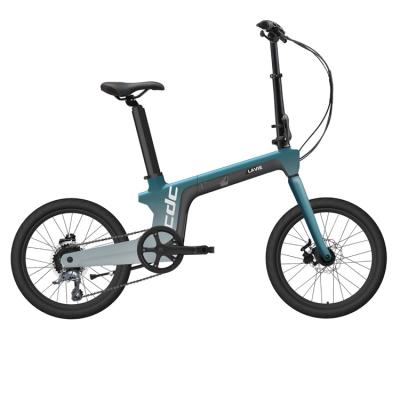 China 2023 New Carbon Fiber E-Bike 20 Inch E Bike 36V 48V 7.5Ah Light Weight Portable Ebike Battery Folding Electric Bike Bicycle for sale