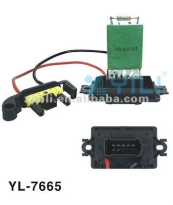 China AC turbine auto resistor Renault, OE#7701207717 YL-7665 for sale