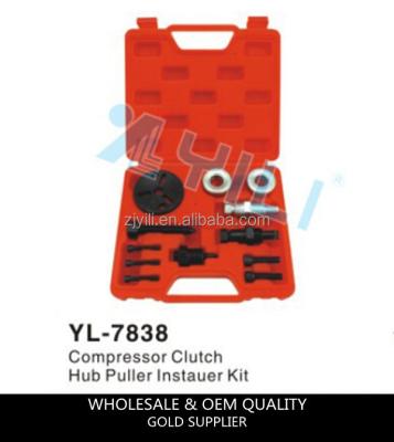 China Free Shipping Repair Tool YL-7838 Compressor Clutch Hub Puller Installer Kit A/C Repair Tool for sale