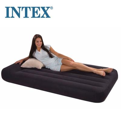 China Intex 66767 Air Mattress Air Mattress Foldable Camping Foldable Inflatable Tent Mats Portable Rest Car Bed Assembled Single Air Mattress for sale