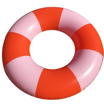 China 2022 Custom Child OEM Pool Float Kids 7P PVC Free Inflatable Baby Swimming Ring Float Child Tube Adult Inflatable Swim Ring for sale