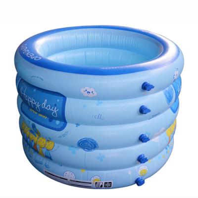 China Wholesale Quality PVC or TPU Summer Baby Tub Inflatable Indoor Swim Pool PVC or TPU Inflatable Baby Pool for sale