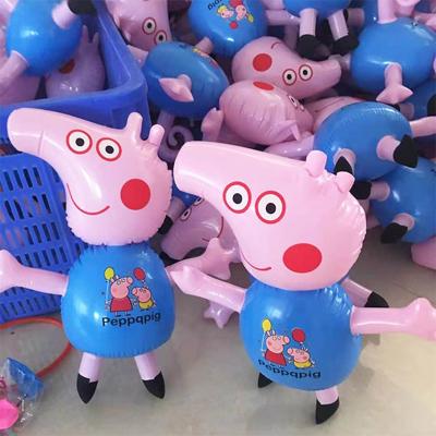 China 2021 Popular Inflatable Toy Kids Baby Inflatable Pig Inflatable Pig Toys For Children for sale