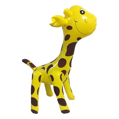 China Toy Giraffe Inflatable Toy For Inflatable Kids Inflatable Funny Kids Toy High Quality EN71 6P PVC Animal Inflatable Giraffe Character for sale