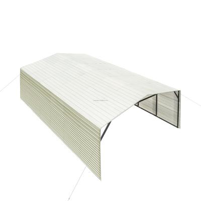 China Peak Top High Quality Factory Price Metal Roof Portable Waterproof Car Tent Carport Canopy Garage for sale