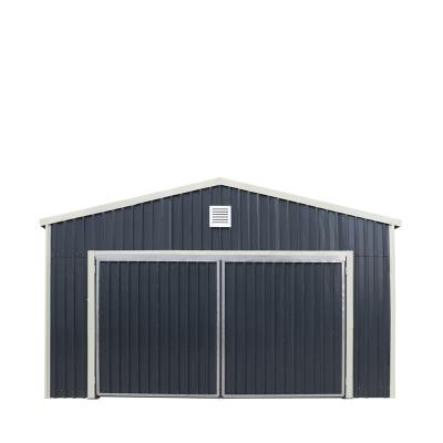 China Easy Assemble 2022 hot sell quality outdoor home metal sheet container garage for cars for sale