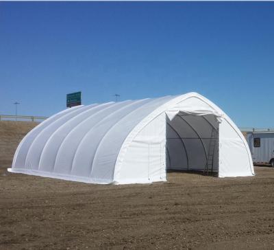 China Windproof Portable Commercial Grade Dome Building Storage Shelters for sale