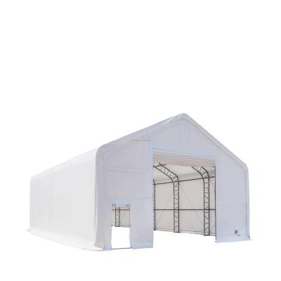 China Peak Top Top quality workshop equipment metal frame shelter outdoor industrial storage tents car port garage for sale