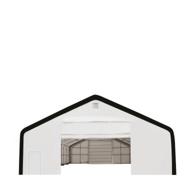 China Car Parking Top quality home garden outdoor car garage 20ft 40ft 70ft fabric container tent shelter dome for sale