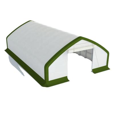 China Waterproof UV-resistance Flame Retardant 40Ft x 60 Ft  Building Double Truss Shelter Sun Shelter Car Shelte for sale