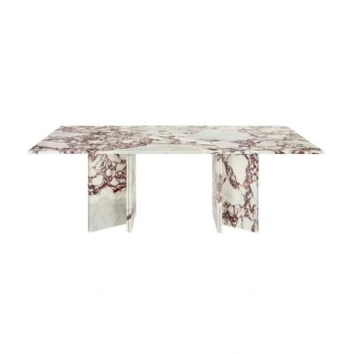 China Modern Natural Luxury Italy Marble, Calacatta Viola Living Room Home Decor, Hotel Marble Dining Table for sale