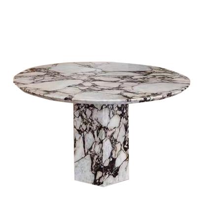 China Modern Italy Calacatta-alto marble in modern marble dining room furniture style, luxury dining table for sale