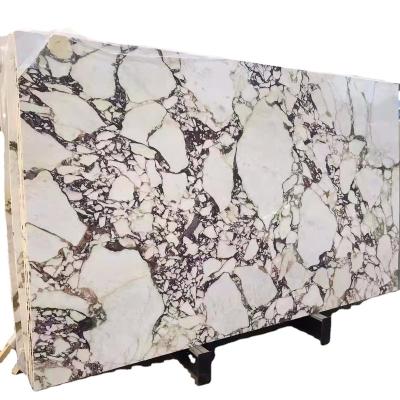 China Natural Stone Modern Luxury Italy Bvlgari Large Marble Slab , Calacatta Viola Marble for sale