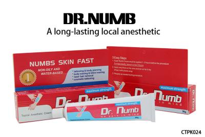 China Stärkste Tätowierungs-betäubender Creme 5% Dr.-Numb Gel External Use Lidocaine zu verkaufen