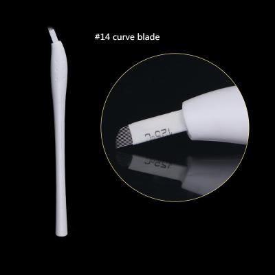 China Medizinische Standard-Wegwerfwerkzeuge Microblading mit #14 Länge des Blatt-15cm zu verkaufen