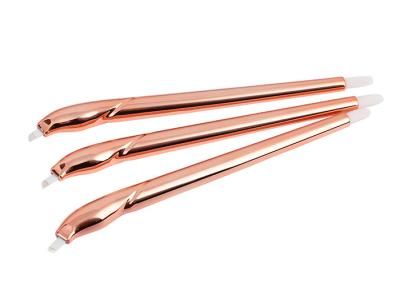 China Champagne Disposable Microblading Pen For-Augenbrauen-Tätowierung zu verkaufen