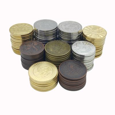 China Custom collectable round commemorative arcade coin maker souvenir metal changllenge game machine coin token coin for sale