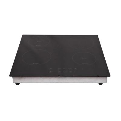 China Hotel Fashion Home Kitchen High Efficient Heating Induction Built-in Hob 4 Burners Induction Cooker for sale