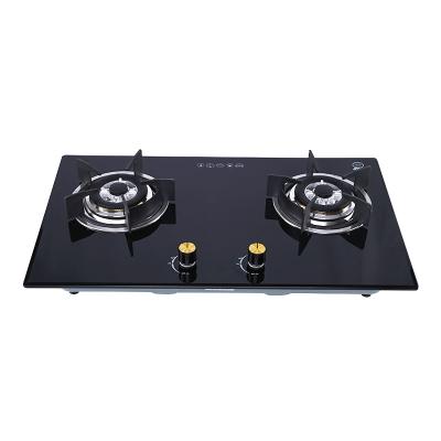 China 2021 Hotel New Design Good Price Stove Cooker Kitchen Appliances Gas Modern Black Tempered Glass And Kitchen Appliances Stove for sale