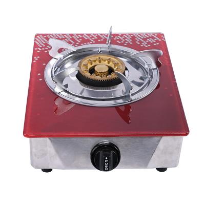 China Hotel Design Modern Enamel Pan Support L.P.G Camping Gas Stove 2021 New Portable and Gas Burner Cooktop Stove for sale