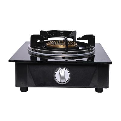 China Hotel Factory Good Quality Auto Ignition Gas Cooker Gas Stove With Glass C Top Indoor Portable Gas Stove Wholesale for sale