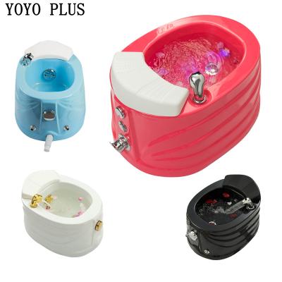 China Modern Luxury Foot SPA Pedicure Basin Use Salon Pedicure Chair Pedicure Bowls Is Acrylic Material for sale