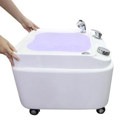 China Best Modern Foot Care Tools Canton Salon Pedicure Device Leg Rest Sink Water For Legs Kit Set Tub for sale