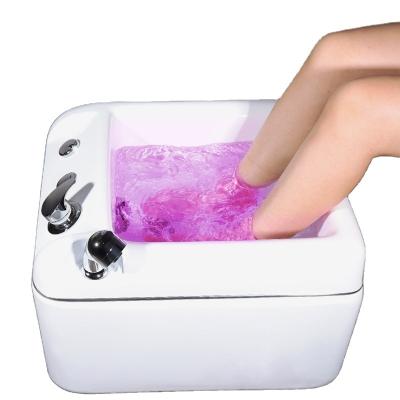 China Modern Pedicure Basin Machine Bath Basin Machine Foot Bucket Foot Wash Sink Nail Salon Equipment Modern for sale