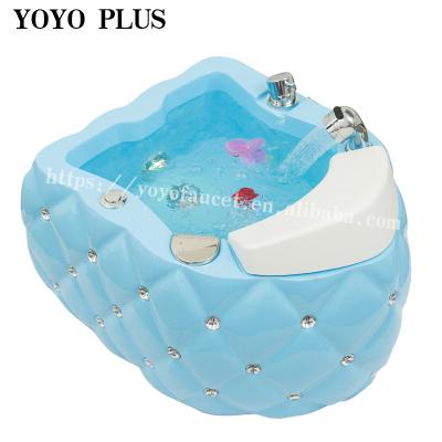 China Salon Funriture SPA Kids Pedicure Chair Pedicure Bowl No Piping For Nail Salon T088 for sale