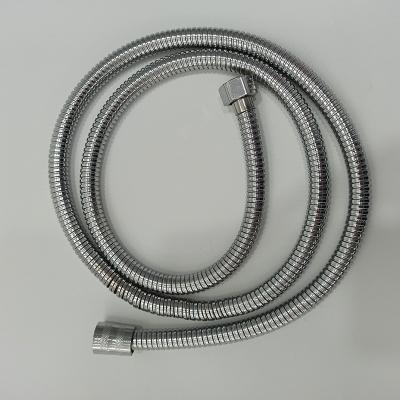 China Modern Wholesale Top Selling Silver Common Flexible Water Pipe Shower Hose for sale