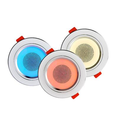 China No Music Smart Lamp With Adjusted Lights Background Music Smart Light In Ceiling Speakers for sale