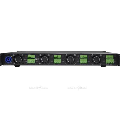 China Heavy Duty Performance Range Eight 8 Channel 1U Power Amp 350Wx8 Class D Stereo Sound Professional Amplifier SP-PDA835 for sale