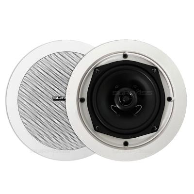 China No Ceiling 5INCH Pro Speaker PA System Audio Passive Background Music Speaker For Restaurant Hotel for sale