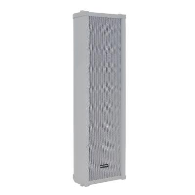 China No Sound All Weather Waterproof Aluminum Mesh PA Column Speaker For Outdoor Broadcast for sale