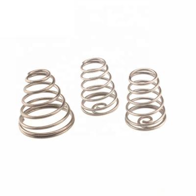 China Heng Sheng Custom Conical Spiral Spring Stainless Steel Compression Spring for sale