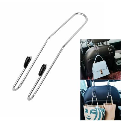 China Hengsheng Heavy Load Car Hangers Dish Back Seat Headrest Universal Cheaper High Quality Corrugated Auto Organizer Bag Hook for sale