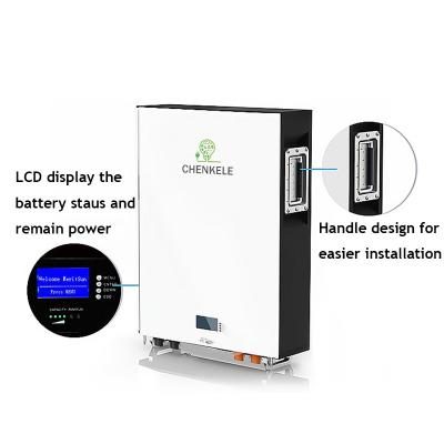 China Wall mounted 48v 200ah battery 10kwh power storage home appliances 48v lifepo4 battery household power supply for sale